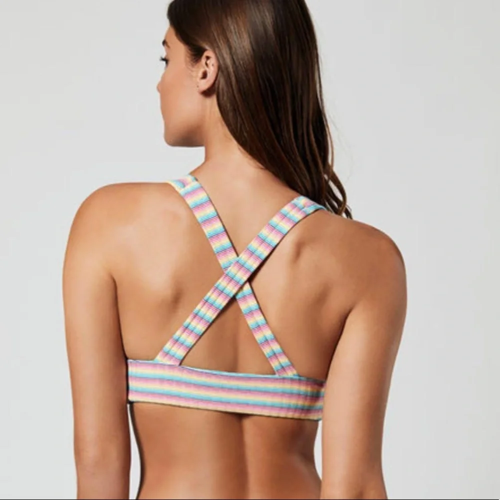 Onia rainbow bikini set